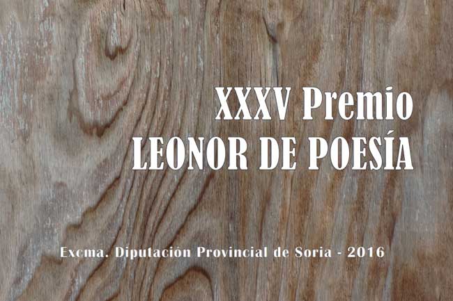XXXV Premio leonor poesia