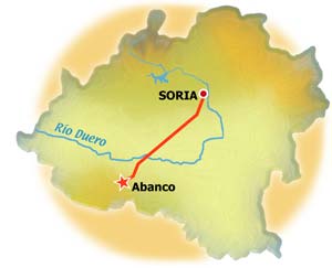 mapa Abanco