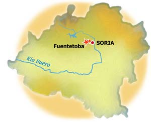 Mapa de Fuentetoba