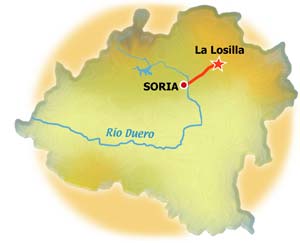 Mapa de La Losilla