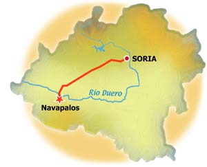 Mapa de Navapalos