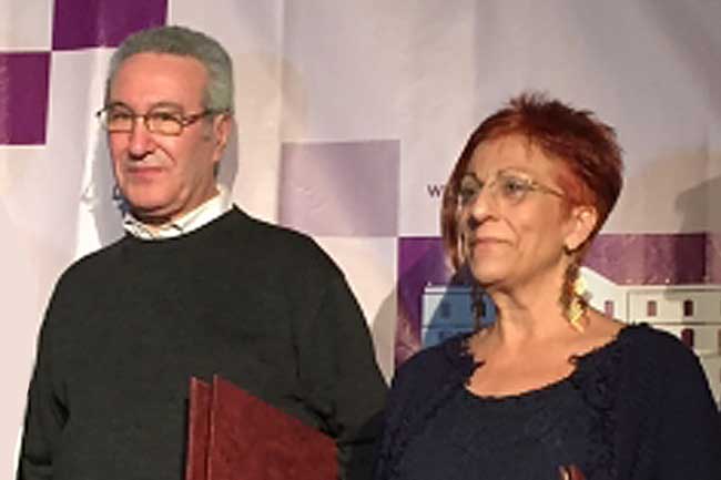Pablo Jiménez García y Amparo Santa Marí, Ganadores Premios Leonor y Gerardo Diego Poesía 2014
