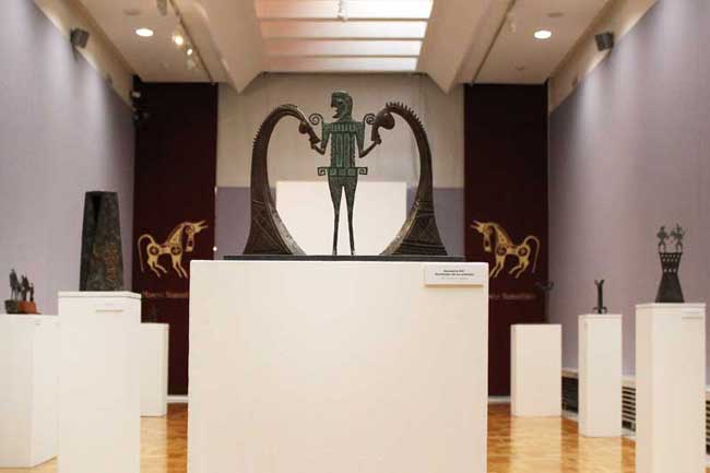 Exposición "Numancia", esculturas de Sara Giménez