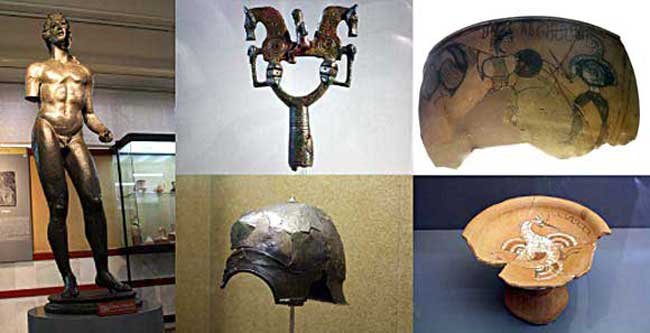 Piezas del Museo Numantino de Soria