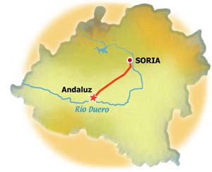 Mapa de Andaluz