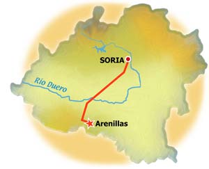Mapa de Arenillas