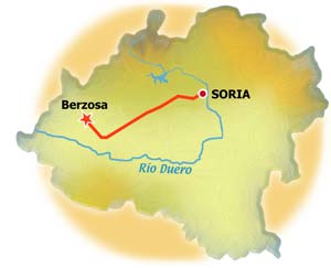 Mapa de Berzosa