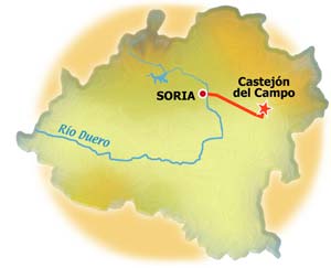 Mapa de Castejón del Campo