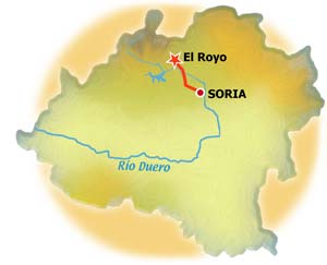 Mapa de El Royo