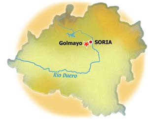 Mapa de Golmayo