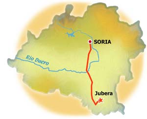 Mapa de Jubera