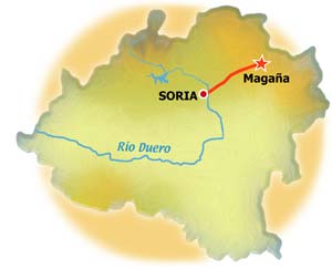 Mapa de Magaña