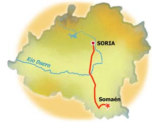 Mapa de Somaén