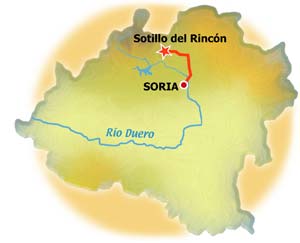 Mapa de Sotillo del Rincón