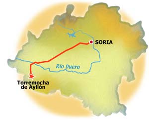 Mapa de Torremocha de Ayllón
