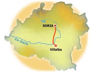 Mapa de Villalba