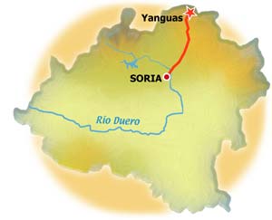 Mapa de Yanguas